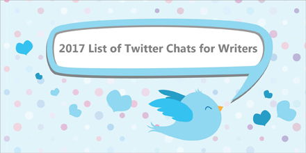2017 List of Twitter Chats for Writers (latest new chat added Sep&nbsp;2018)